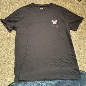 YoungLA Black T-Shirt for Women